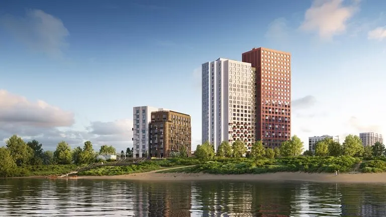 ЖК Страна.Береговая Новосибирск, визуализация 2