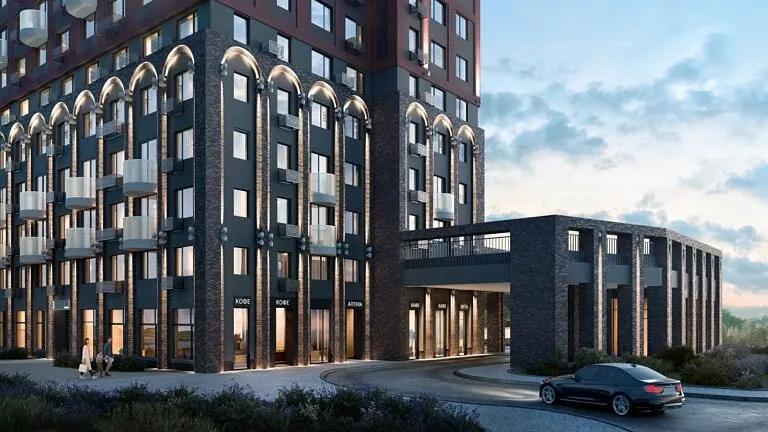 ЖК Страна.Береговая Новосибирск, визуализация 3