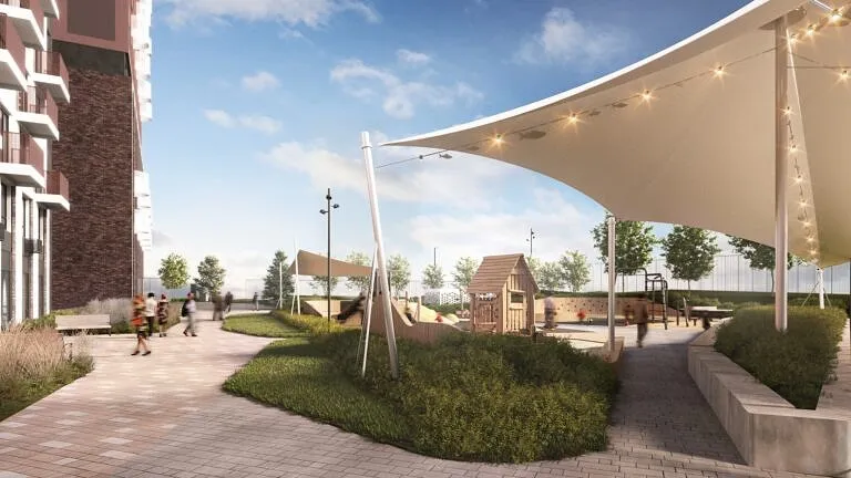 ЖК Страна.Береговая Новосибирск, визуализация 6