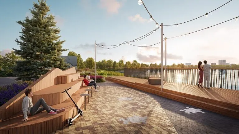 ЖК Страна.Береговая Новосибирск, визуализация 7