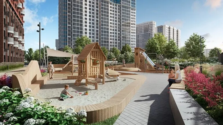 ЖК Страна.Береговая Новосибирск, визуализация 8