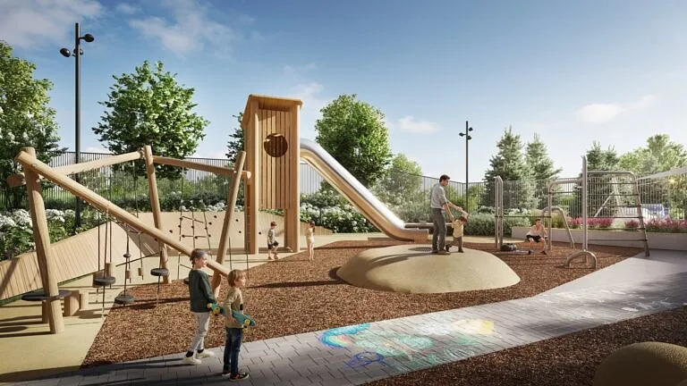 ЖК Страна.Береговая Новосибирск, визуализация 9