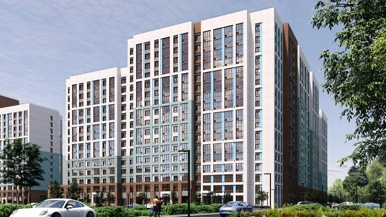 ЖК Самоцветы Новосибирск, Бирюза, визуализация 4