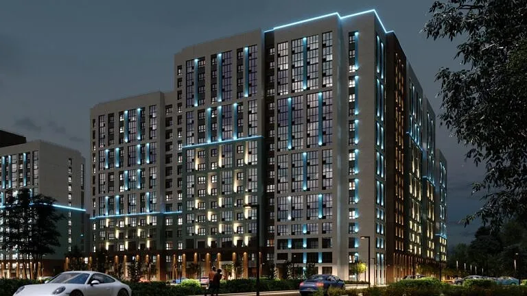 ЖК Самоцветы Новосибирск, Бирюза, визуализация 5