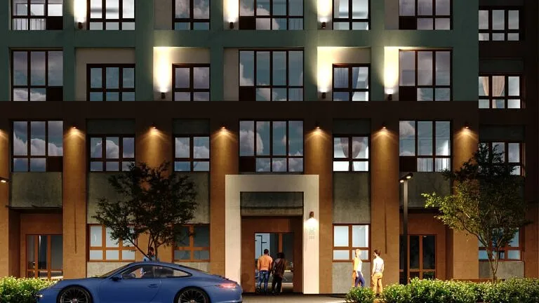 ЖК Самоцветы Новосибирск, Бирюза, визуализация 8