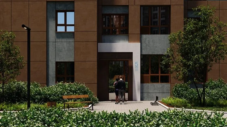 ЖК Самоцветы Новосибирск, Бирюза, визуализация 10