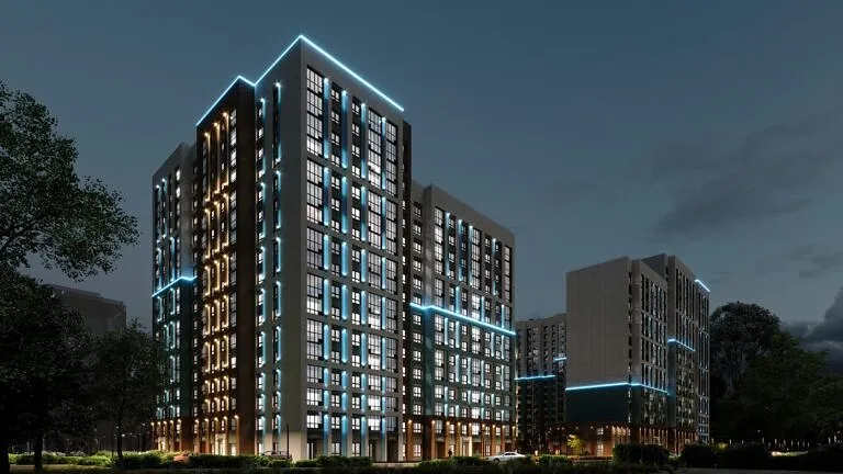 ЖК Самоцветы Новосибирск, Бирюза, визуализация 12