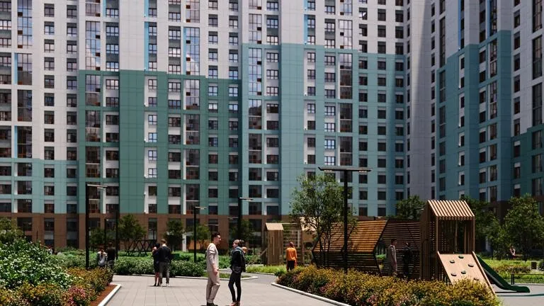 ЖК Самоцветы Новосибирск, Бирюза, визуализация 15