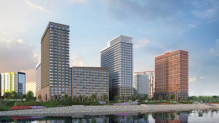 ЖК Ясный берег Новосибирск, визуализация 4