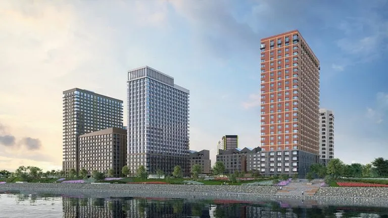 ЖК Ясный берег Новосибирск, визуализация 8