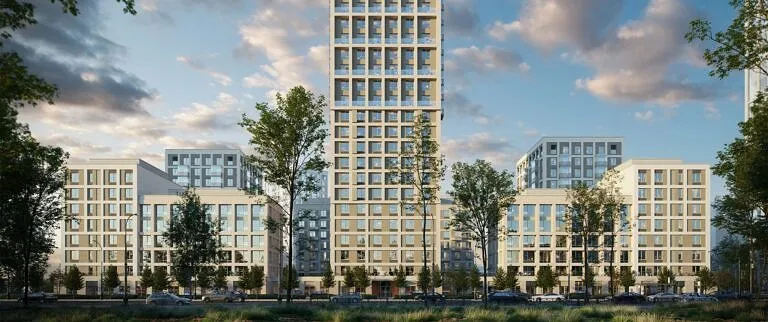 ЖК Город на озере Новосибирск, визуализация 1