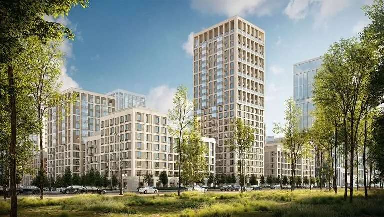 ЖК Город на озере Новосибирск, визуализация 2