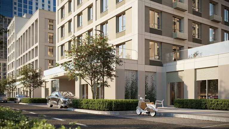 ЖК Город на озере Новосибирск, визуализация 3