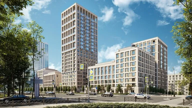 ЖК Город на озере Новосибирск, визуализация 4