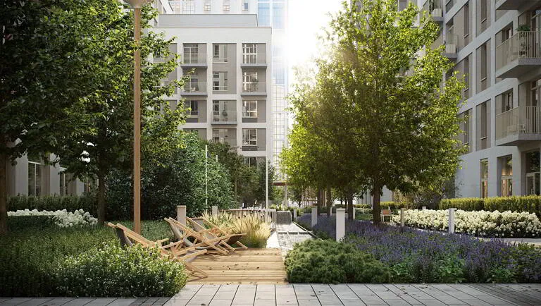 ЖК Город на озере Новосибирск, визуализация 15