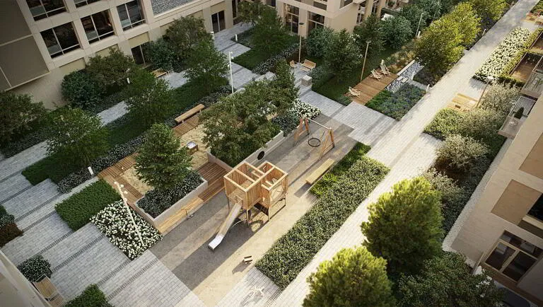 ЖК Город на озере Новосибирск, визуализация 18