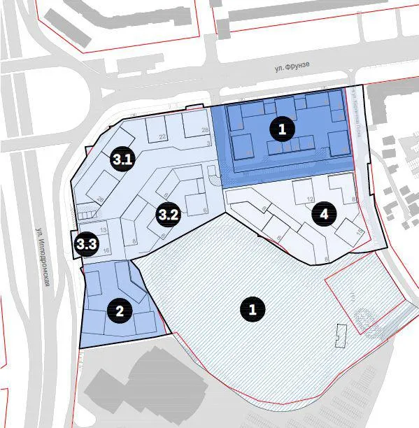 ЖК Город на озере Новосибирск, этапы строительства, генплан