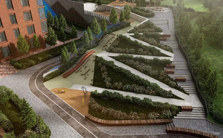 ЖК Паскаль Новосибирск, визуализация 6