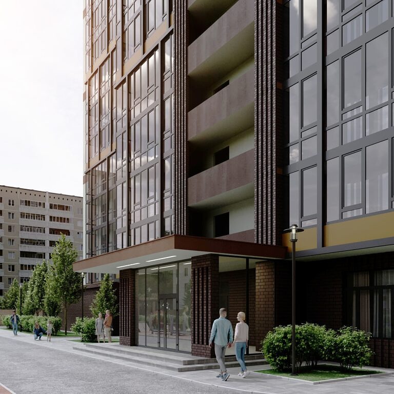 ЖК Гвардия Новосибирск, визуализация 4