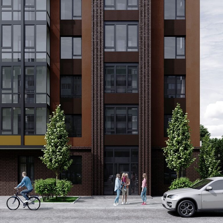 ЖК Гвардия Новосибирск, визуализация 9