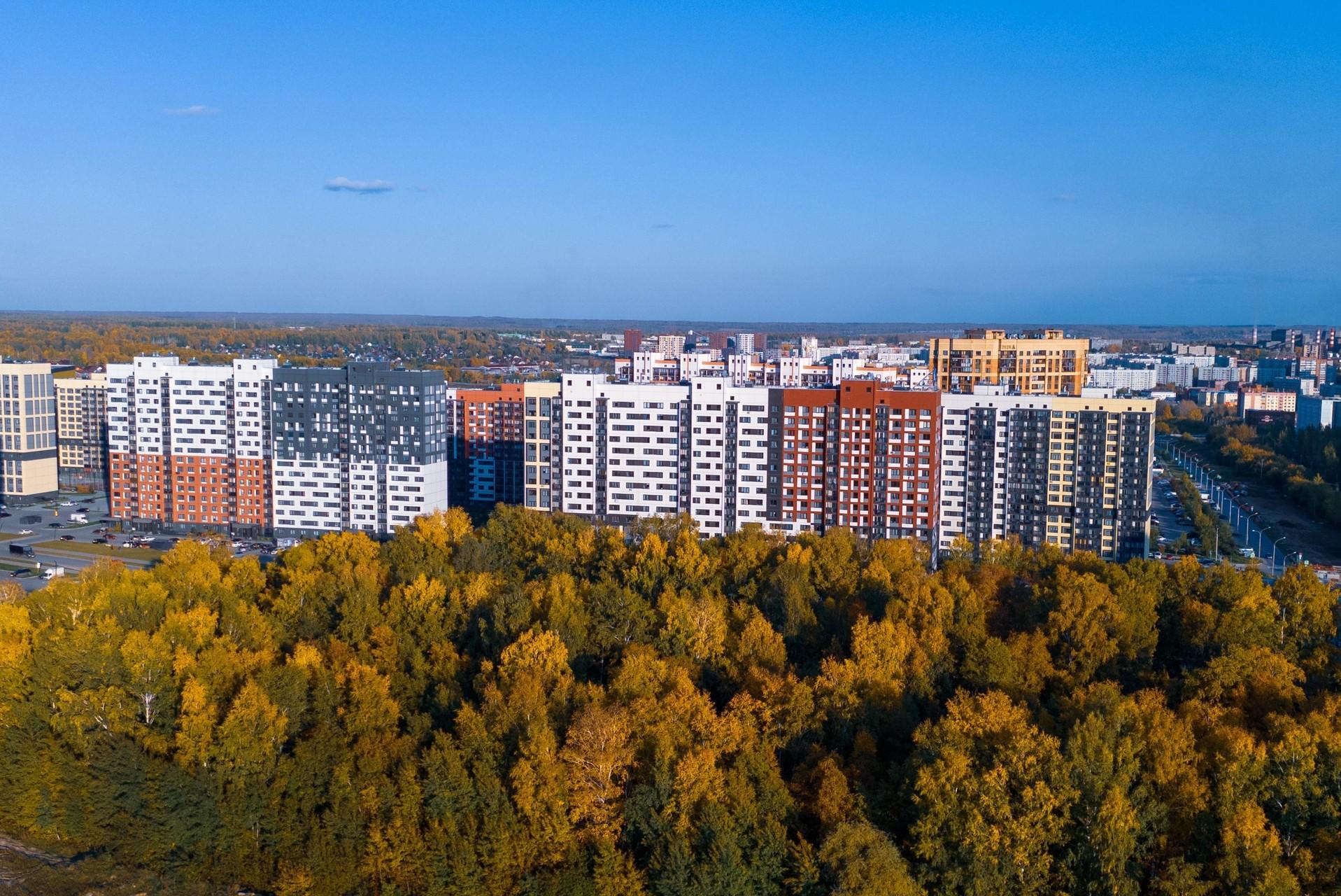 ЖК Околица Новосибирск, панорама 2025