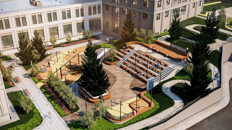 ЖК Тимирязевский Парк Новосибирск, визуализация 7